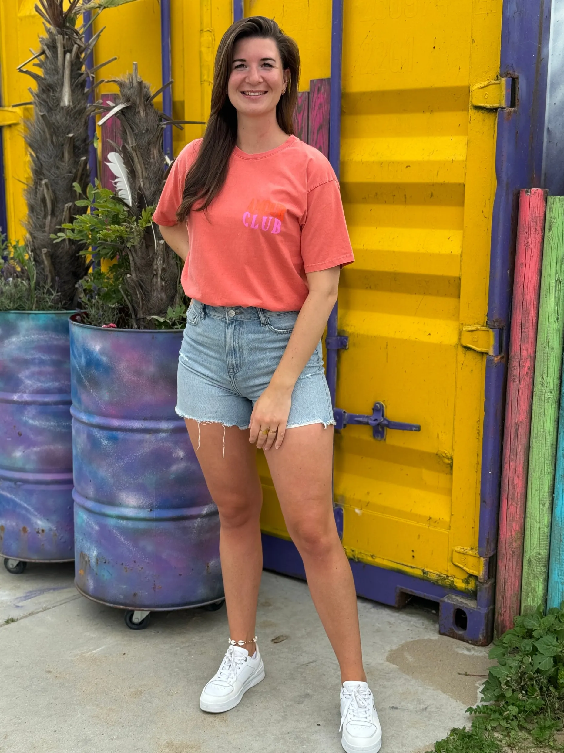 Shirtje Amour koraal