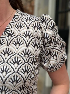 Shirtje Carola zwart