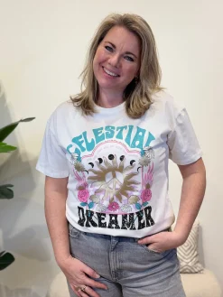 Shirtje Dreamer wit