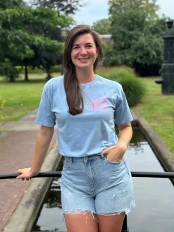 Shirtje Fabulous jeansblauw