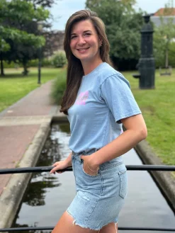 Shirtje Fabulous jeansblauw