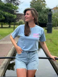 Shirtje Fabulous jeansblauw