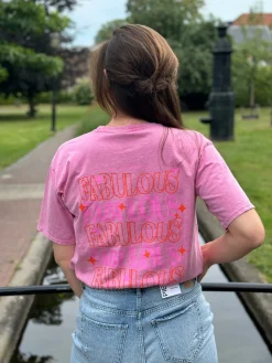 Shirtje Fabulous roze