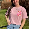 Shirtje Have a nice day roze