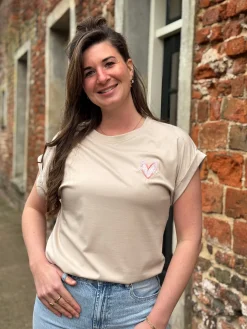 Shirtje Josje beige
