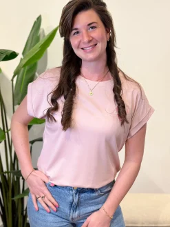 Shirtje Josje oud-roze
