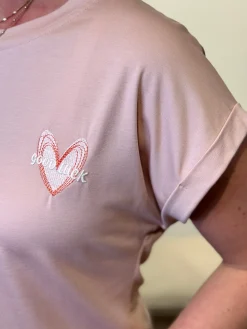 Shirtje Josje oud-roze