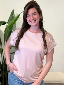 Shirtje Josje oud-roze