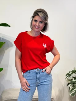Shirtje Josje rood