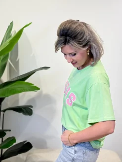 Shirtje Paris groen