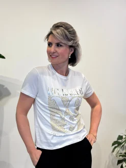 Shirtje Yes beige