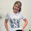 Shirtje Yes zwart