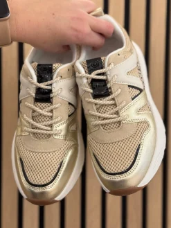 Sneakers beige-gold