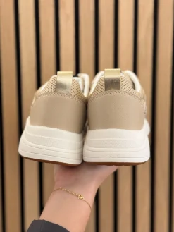 Sneakers beige-gold