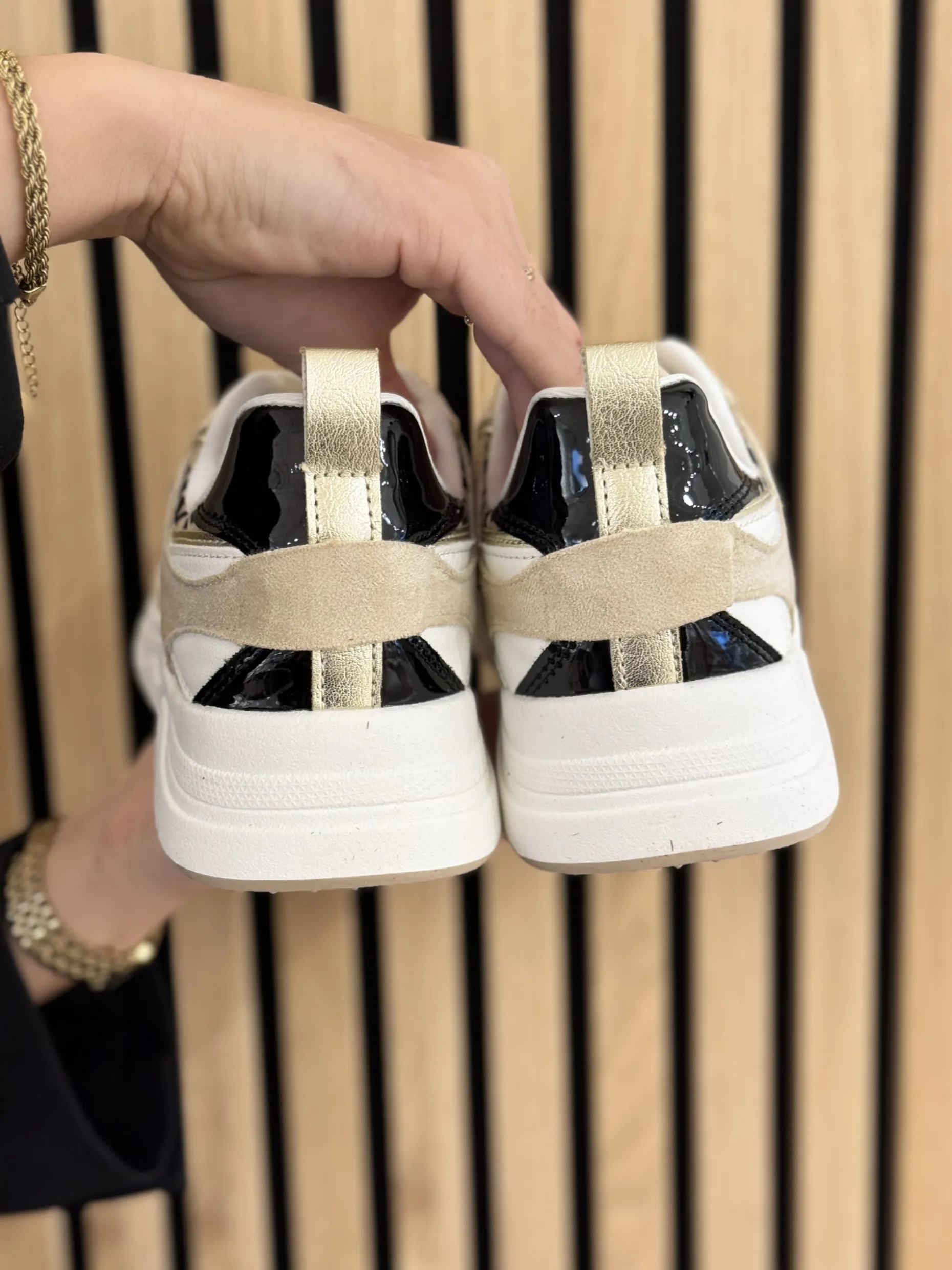 Sneakers brown animalprint