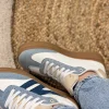 Sneakers denim with combination