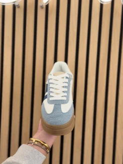 Sneakers denim with combination