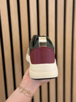Sneakers forest/bordeaux/mushroom