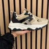 Sneakers Gigi beige with combination