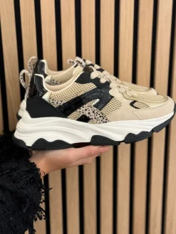 Sneakers Gigi beige with combination