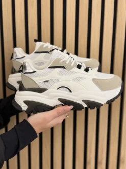 Sneakers Polly grey with combination