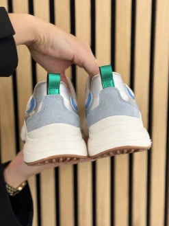 Sneakers white with combination