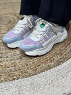 Sneakers white with combination