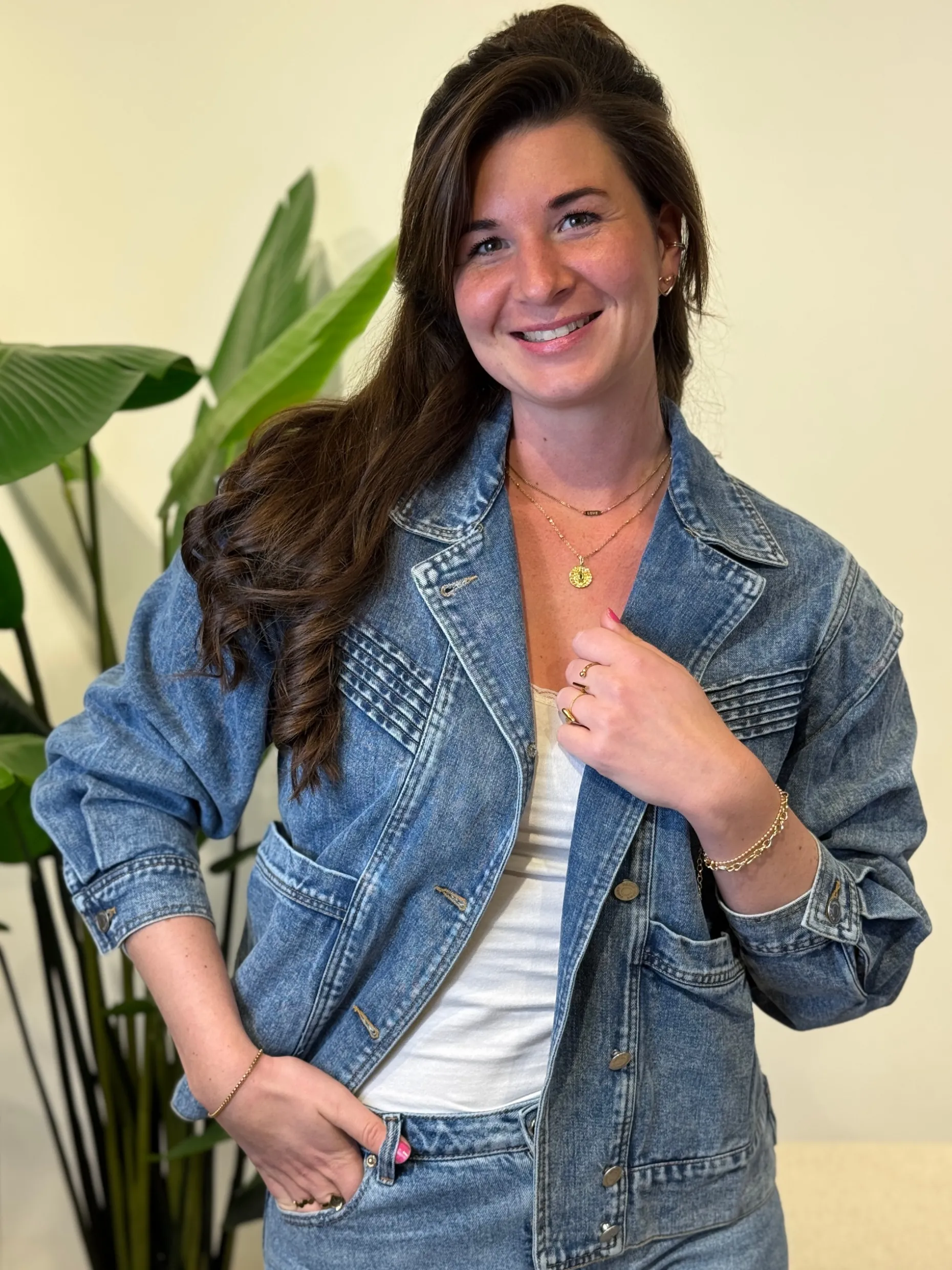 Spijkerjasje Mylene