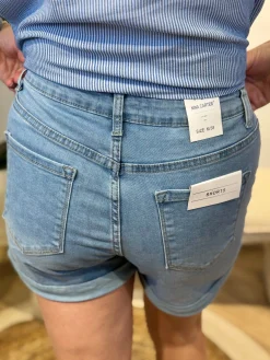 Spijkershortje Nina blauw