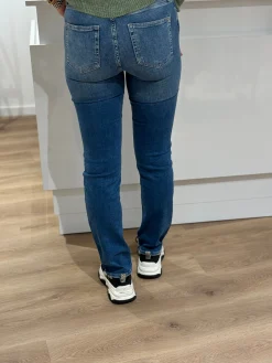 Straight jeans Hannah medium blue lengte 32 – C.O.J.
