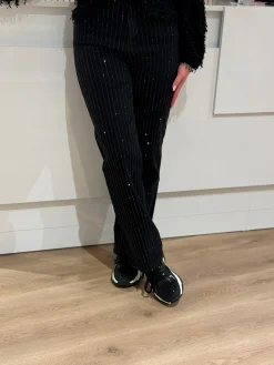 Straight jeans Lia black diamond