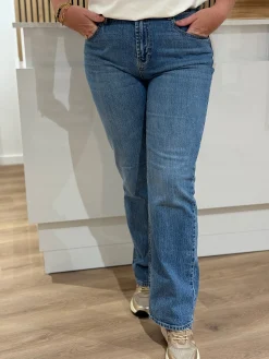 Tessa straight jeans medium blue lengte 32 – Vero Moda