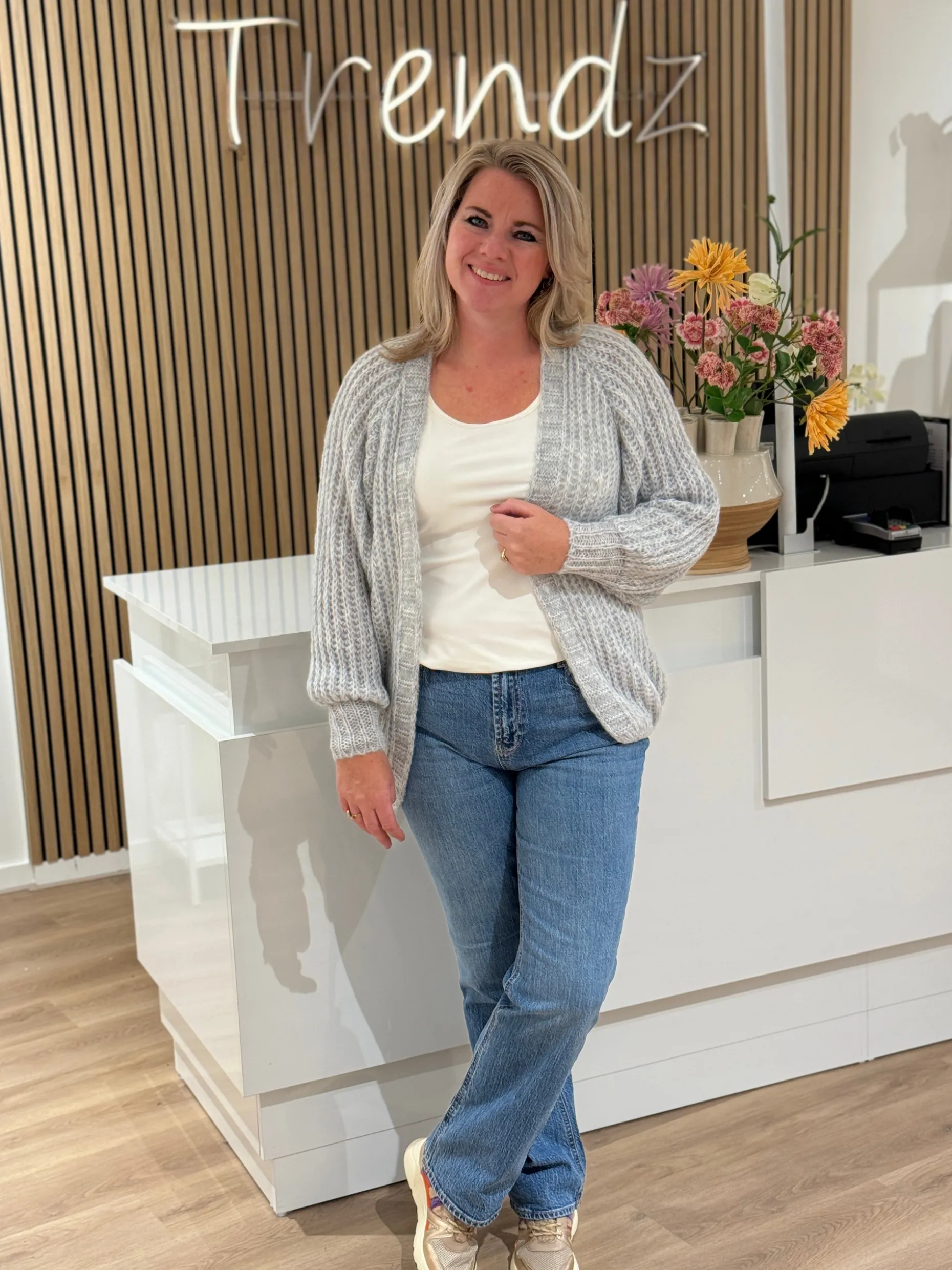 Tessa straight jeans medium blue lengte 32 – Vero Moda