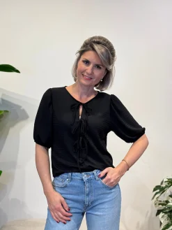 Top Ariane zwart
