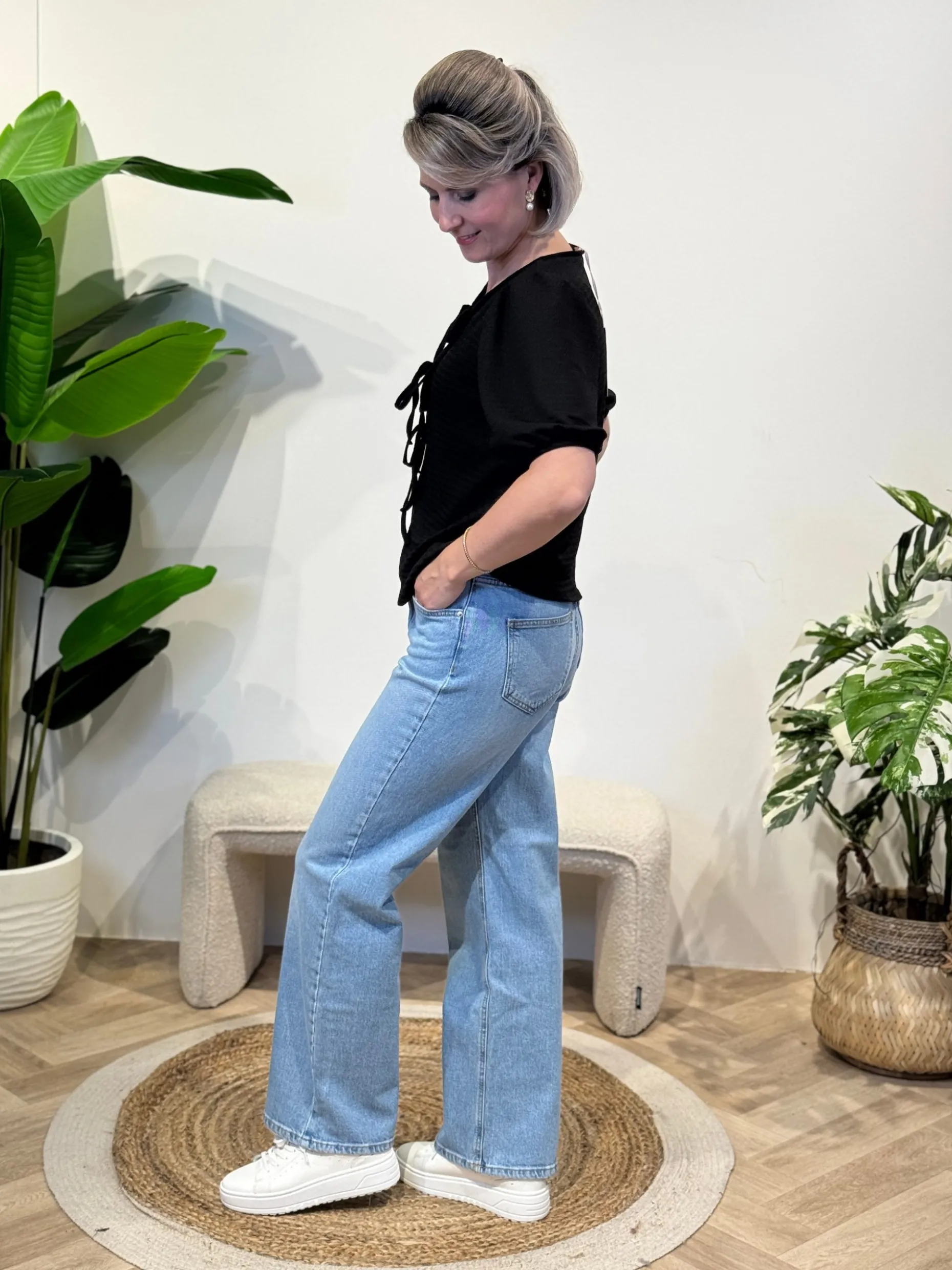 Top Ariane zwart