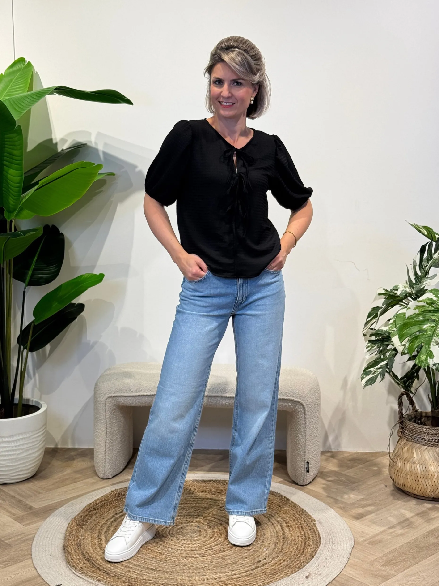 Top Ariane zwart