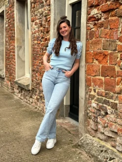 Top Maura blauw