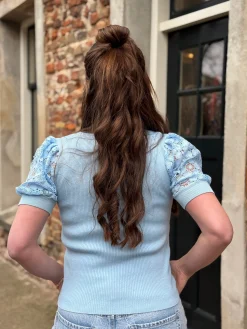 Top Maura blauw