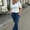 Travelstof broek Heidi flared moonlit ocean