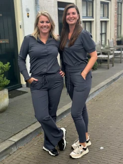 Travelstof broek Lotte anthracite