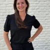 Travelstof shirt Diede black
