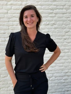 Travelstof shirt Diede black
