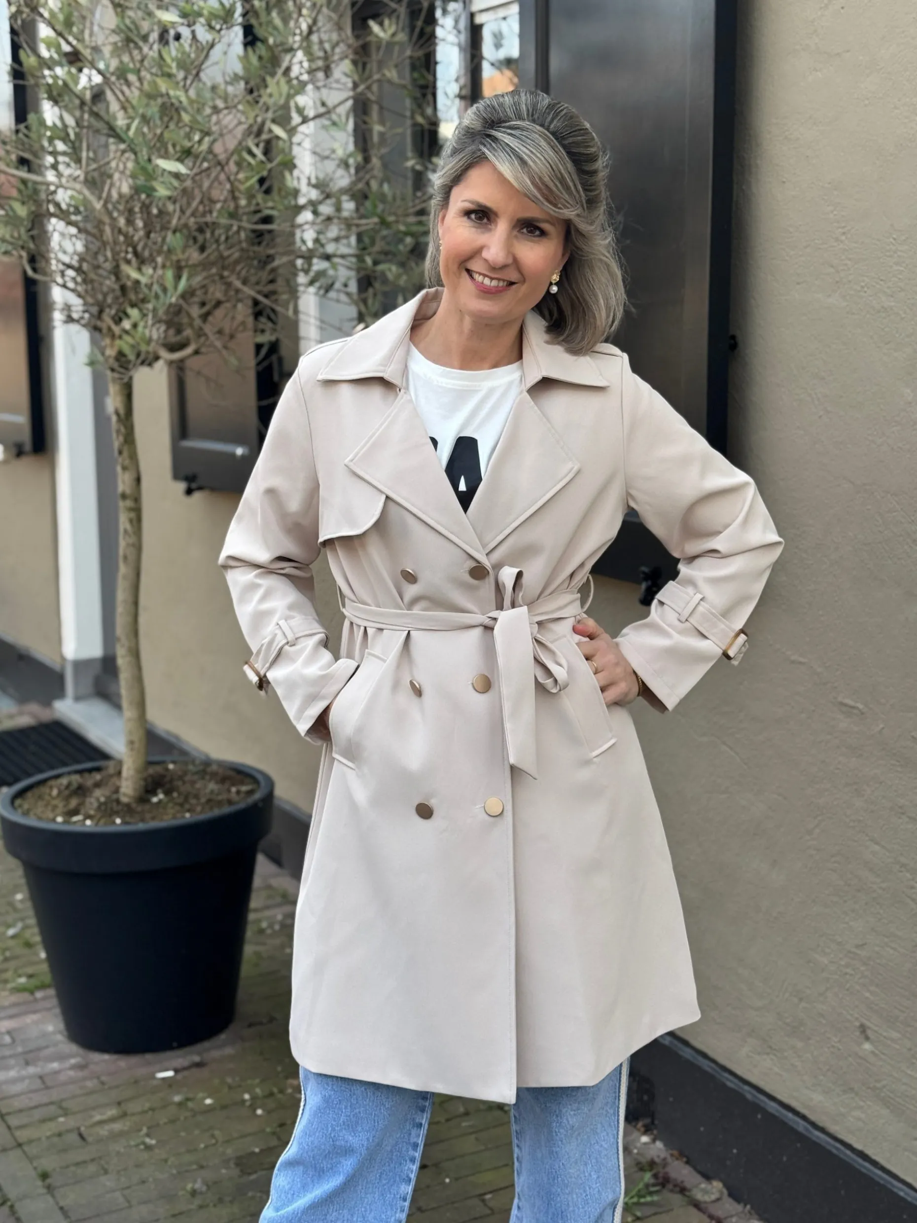 Trenchcoat Ellen beige