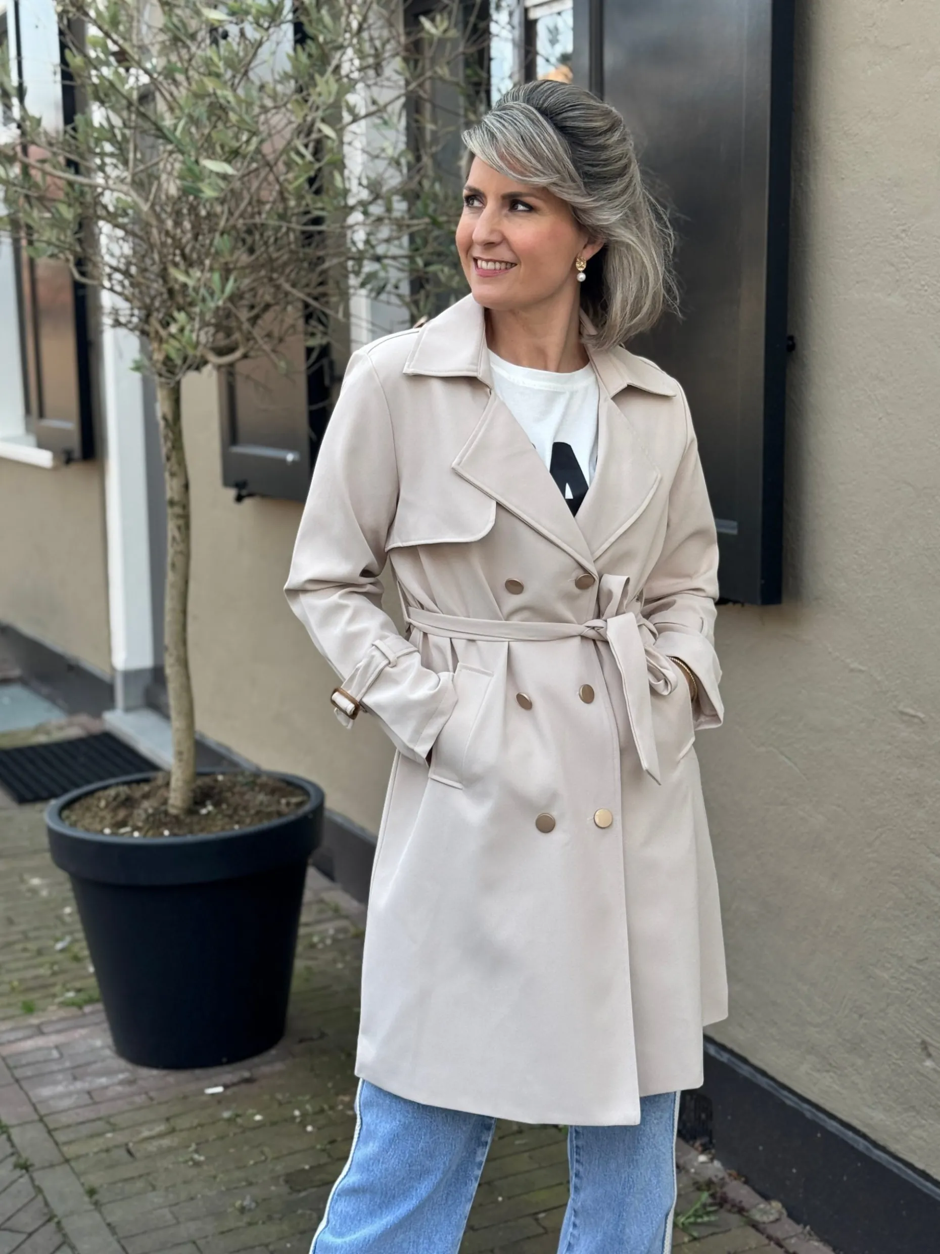 Trenchcoat Ellen beige