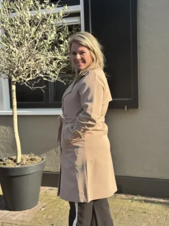 Trenchcoat Ellen taupe