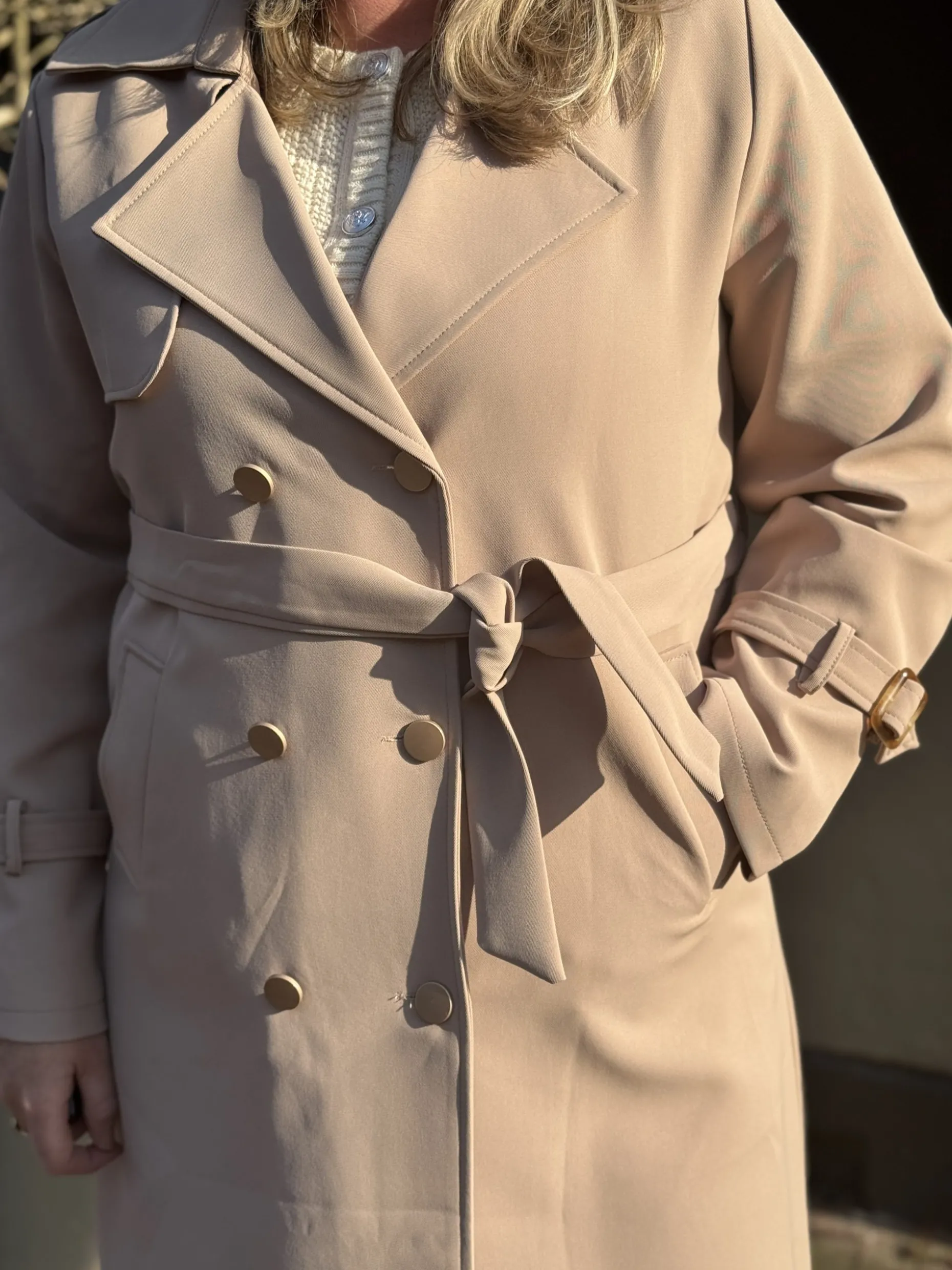 Trenchcoat Ellen taupe