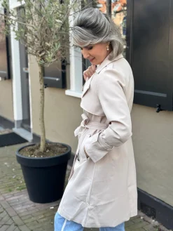 Trenchcoat Gitte beige