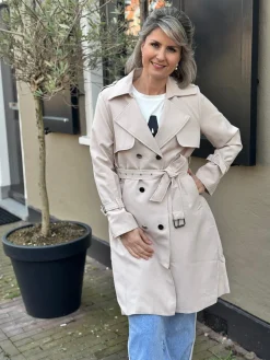 Trenchcoat Gitte beige