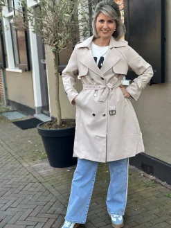 Trenchcoat Gitte beige