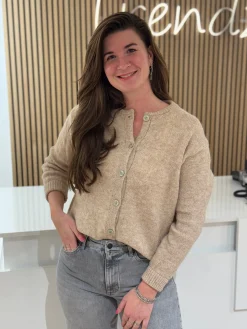 Vestje Saar beige